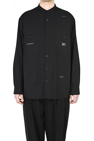 BAND COLLAR SHIRT