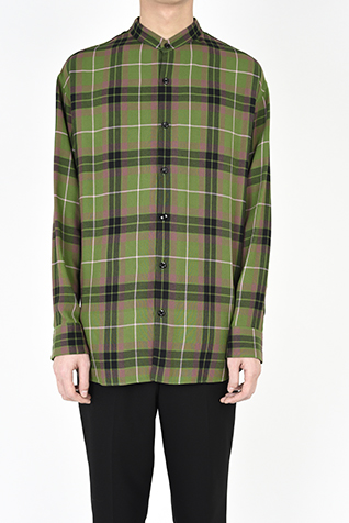 BAND COLLAR SHIRT