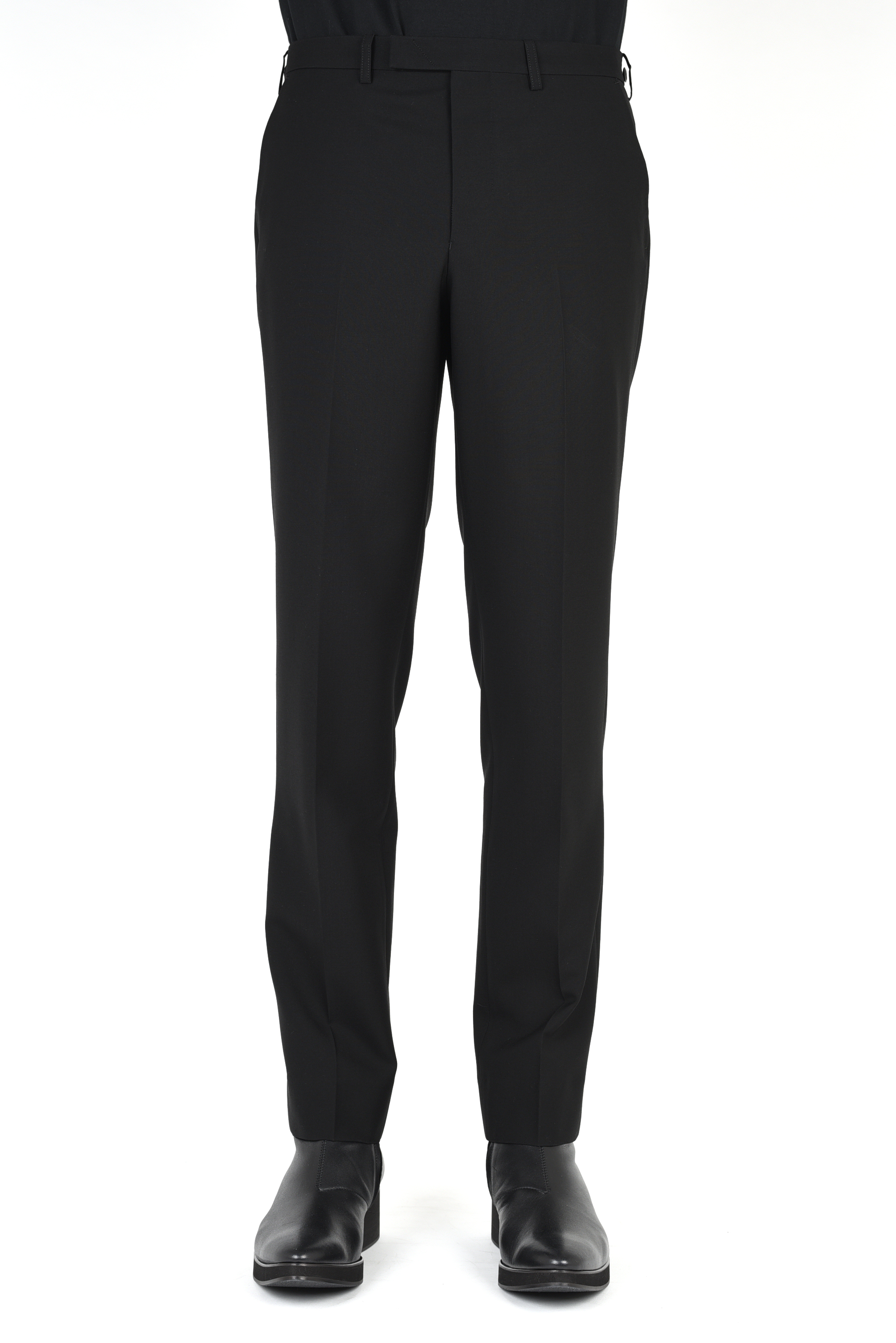 SLIM STRAIGHT SLACKS