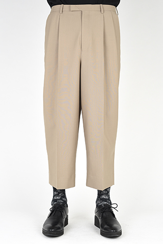 <span class="restock">再入荷</span>
2TUCK WIDE
CROPPED SLACKS