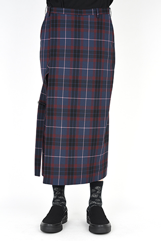 BONDAGE CROPPED
WIDE PANTS