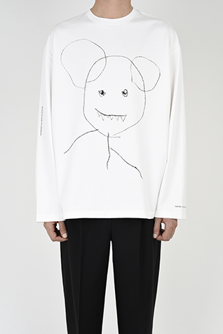<span class="restock">再入荷</span>
LONG SLEEVE
SUPER BIG T-SHIRT