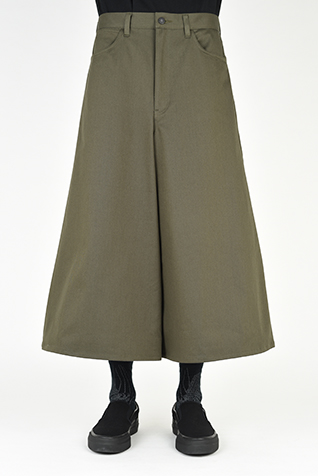 CROPPED WIDE PANTS