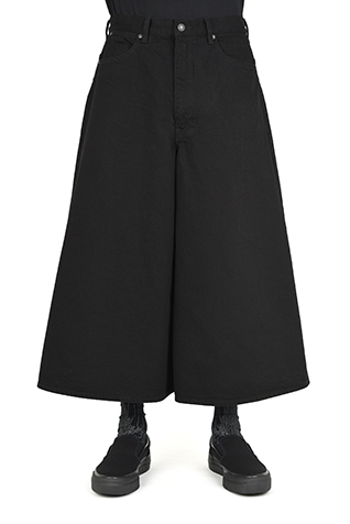 CROPPED WIDE PANTS