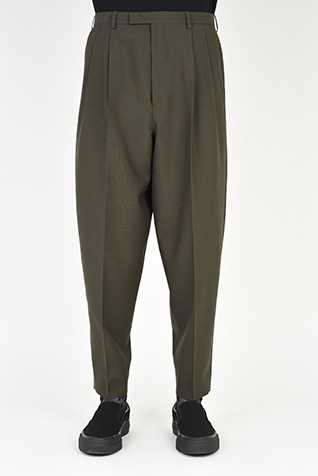 2TUCK TAPERED
WIDE SLACKS