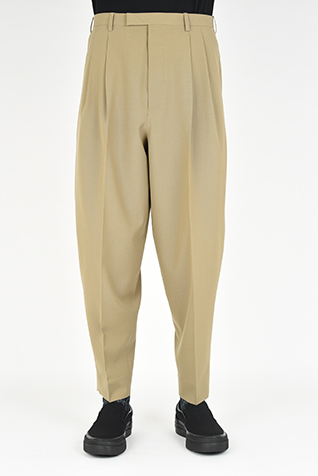 2TUCK TAPERED
WIDE SLACKS