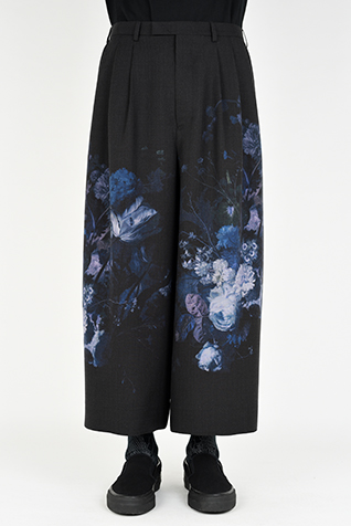 2TUCK CROPPED
WIDE SLACKS
