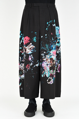 2TUCK CROPPED
WIDE SLACKS
