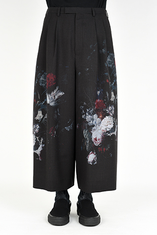 2TUCK CROPPED
WIDE SLACKS