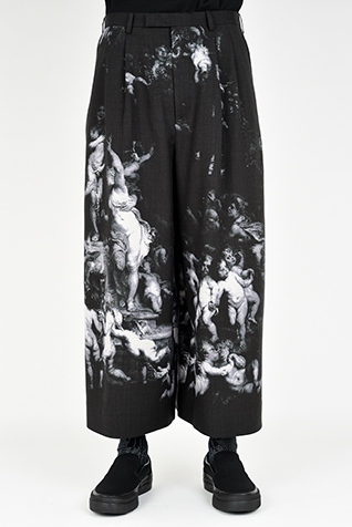 2TUCK CROPPED
WIDE SLACKS