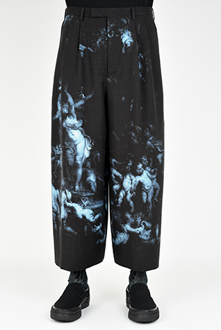 2TUCK CROPPED
WIDE SLACKS
