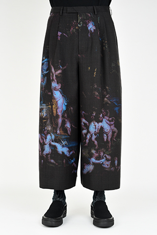 2TUCK CROPPED
WIDE SLACKS