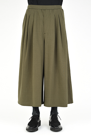 3TUCK CROPPED
WIDE PANTS