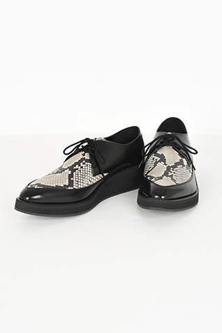 U-TIP SHOES PYTHON