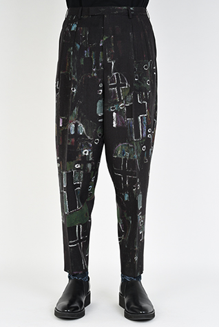 2TUCK TAPERED
WIDE SLACKS