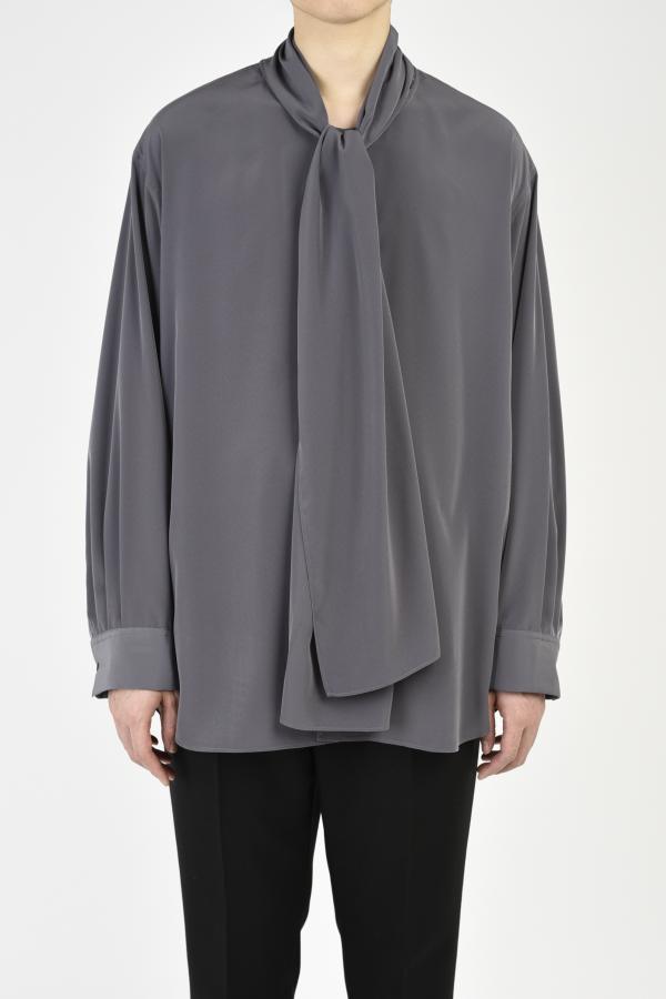 BOW COLLAR SHIRT