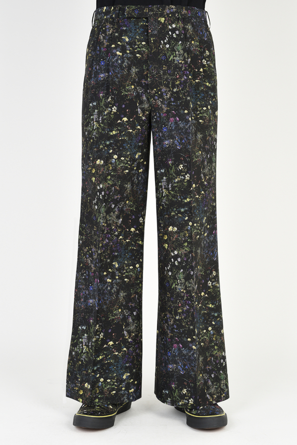 TROPICAL
2TUCK WIDE
FLARE SLACKS