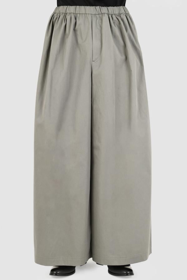 GATHER WIDE 
FLARE PANTS