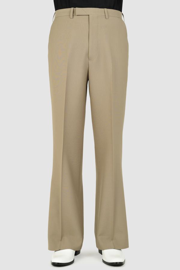 SLIM FLARE SLACKS