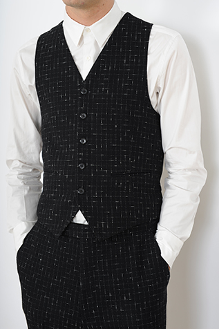 WOOL KASURI CHECK