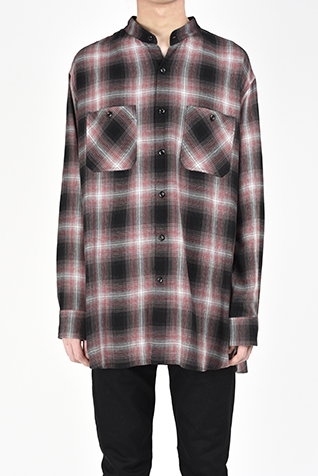 BAND COLLAR SHIRT