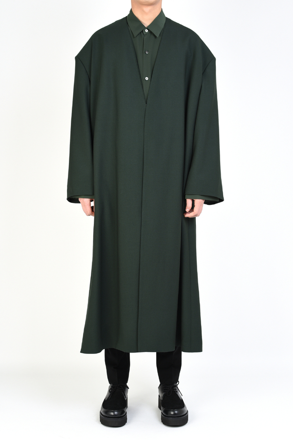 COLLARLESS
LONG JACKET