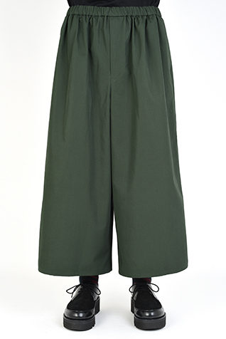 GATHER CROPEED
WIDE PANTS