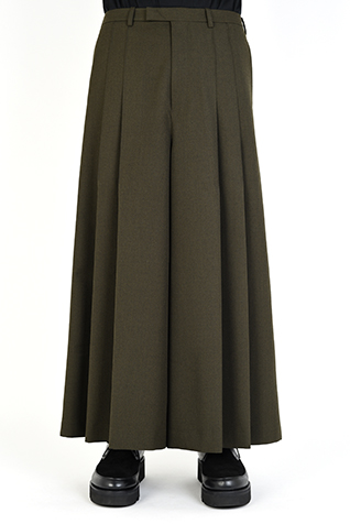 2TUCK CROPPED
WIDE SLACKS