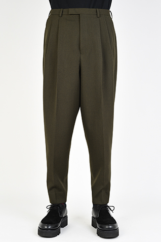 2TUCK TAPERED
WIDE SLACKS