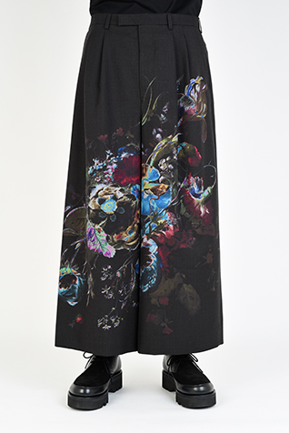 2TUCK CROPPED
WIDE SLACKS