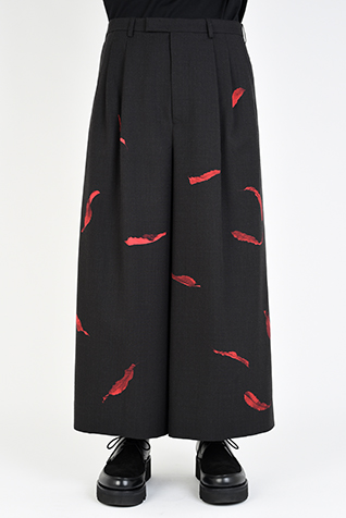 2TUCK CROPPED
WIDE SLACKS