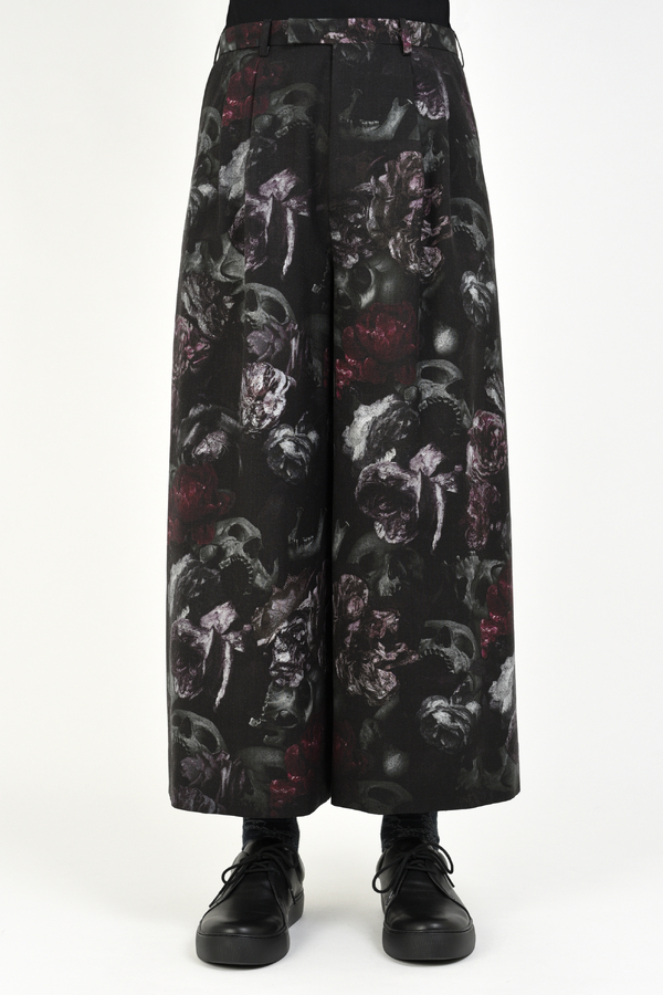 2TUCK CROPPED
WIDE SLACKS