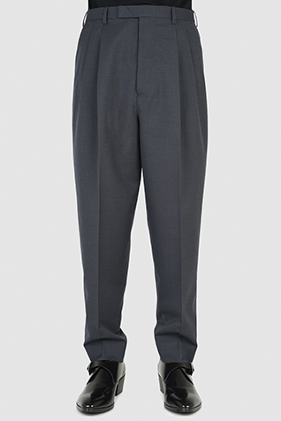 2TUCK TAPERED
WIDE SLACKS