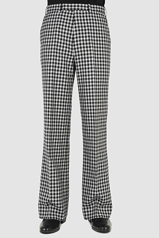 SLIM FLARE SLACKS