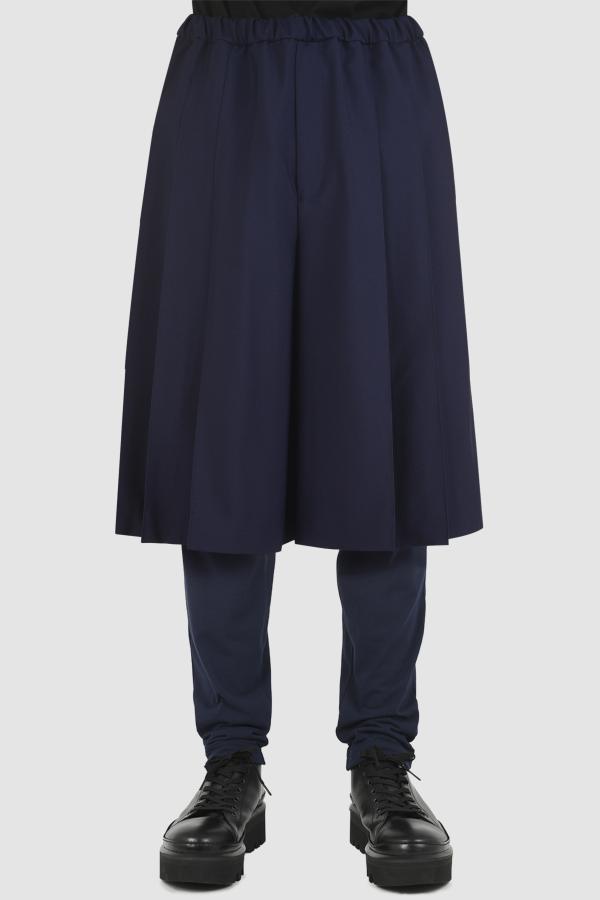 2TUCK WIDE FLARE
SHORT PANTS