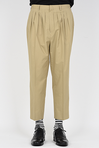 5TUCK CROPPED PANTS