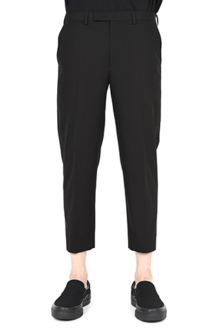 CROPPED SLIM SLACKS