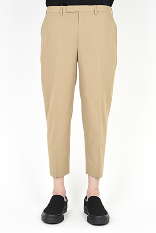 CROPPED SLIM SLACKS