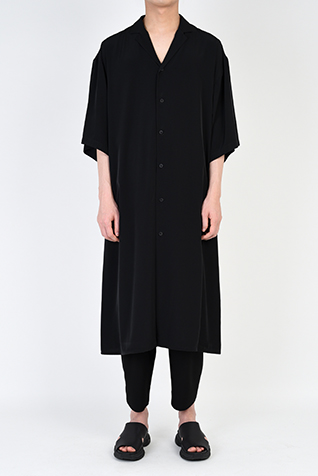 OPEN COLLAR
LONG SHIRT